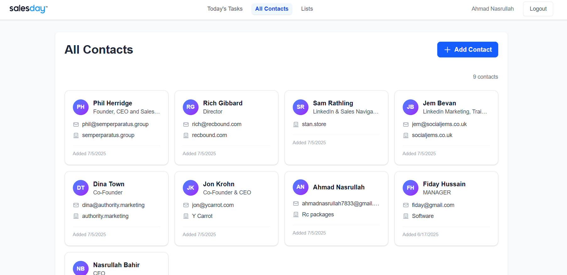 Sales Automation Tool